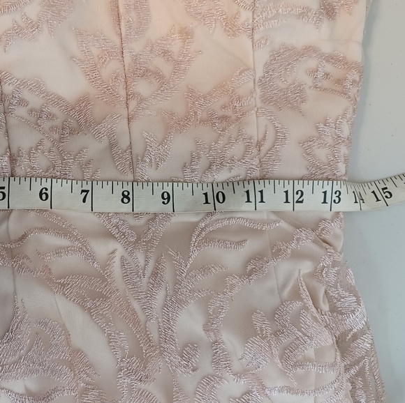 XSCAPE Fairy Lace Floral Embroidered Fit & Flare Dress - Picture 13 of 15